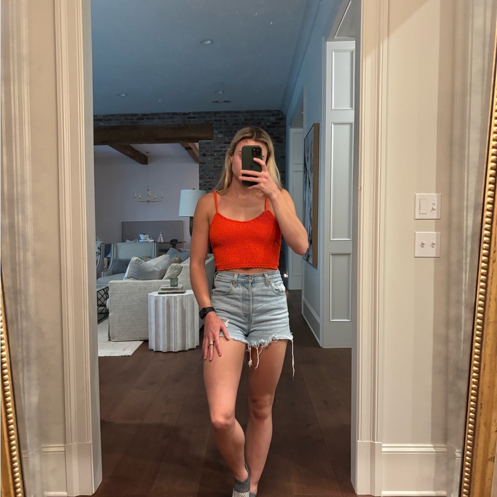 Orange Tank Top